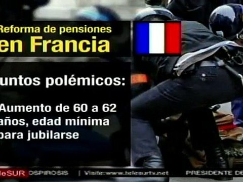 Puntos polémicos de la reforma de pensiones en Francia