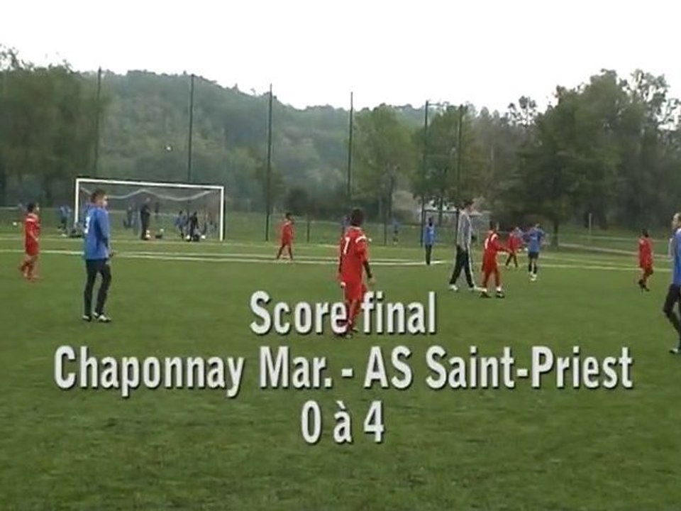 Chaponnay Marennes - AS Saint-Priest U13 Label 16-10-2010