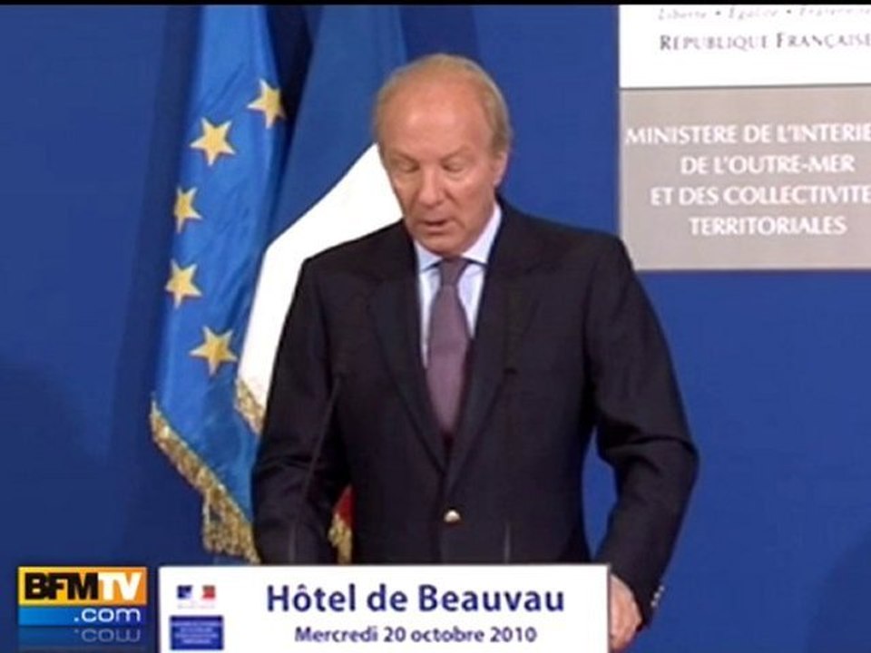 Blocages : le message de fermeté d’Hortefeux