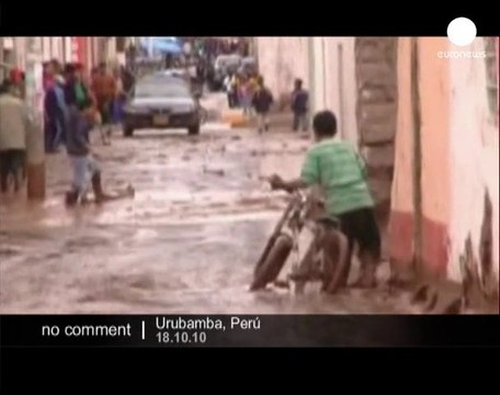 At least 20 dead in Peru mudslides - no comment