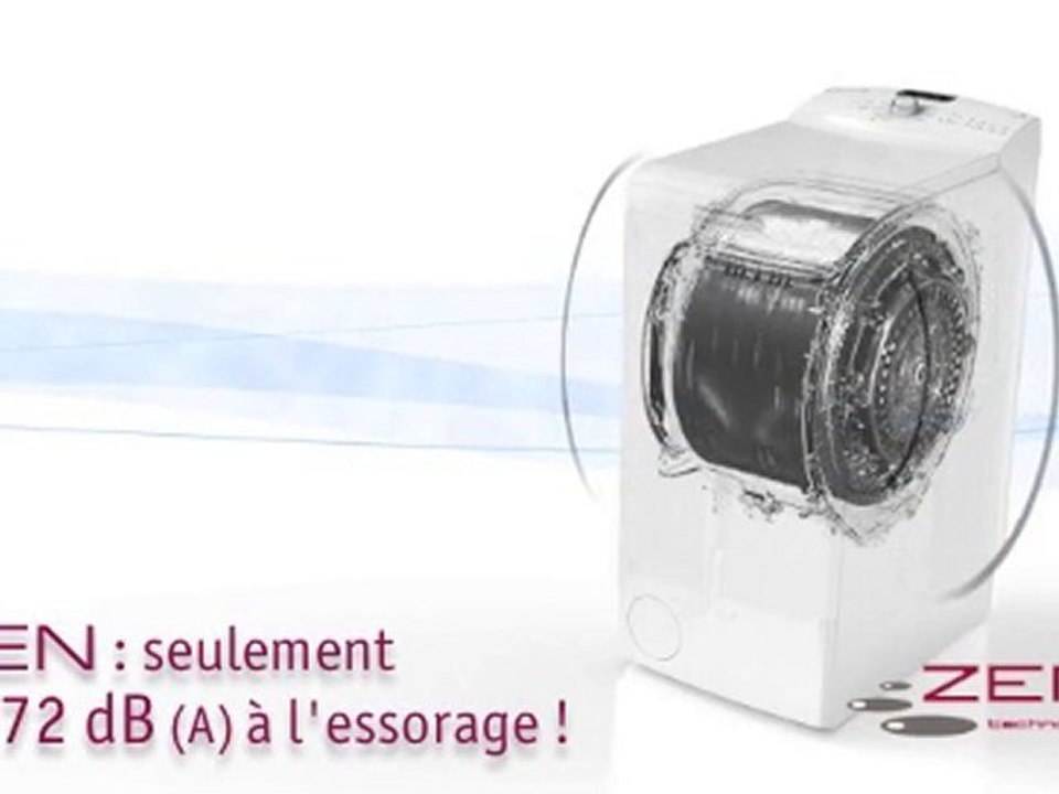 WHIRLPOOL - nouveau lave-linge top ZEN