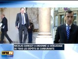 Sarkozy ordonne le déblocage de tous les dépôts