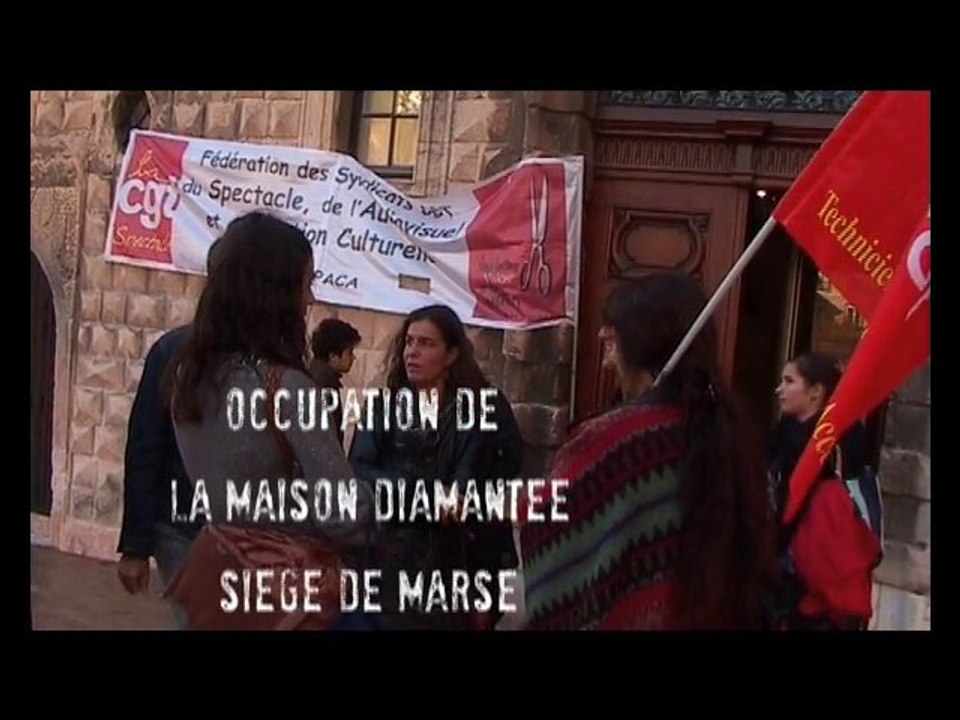 "FRAGMENTATION" : Occupation Siège de Marseille 2013