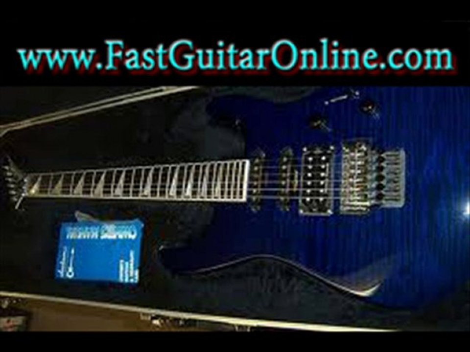 metal guitar shredding