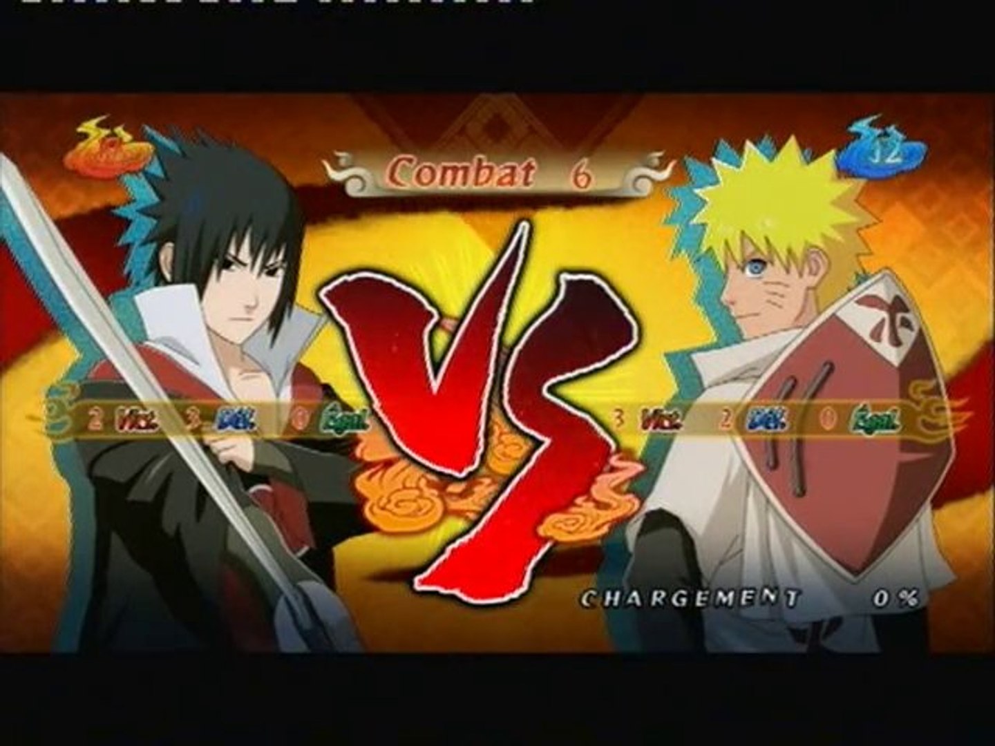 Naruto Seis Caminhos vs Primeiro Hokage - Naruto Ultimate Ninja