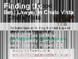 DUI Attorney in Chula Vista - DUI Lawyer in Chula VIsta