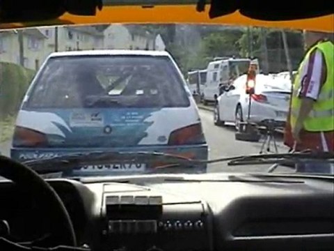 course de côte Arques: cam embarquée 205 rallye N1