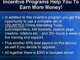 Earn More Money With Incentive Programs