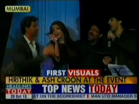 Aishwarya Rai Singing 'UDI' at Guzaarish Music Launch 2010