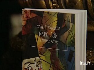 Carl Sternheim : Napoléon et autres récits