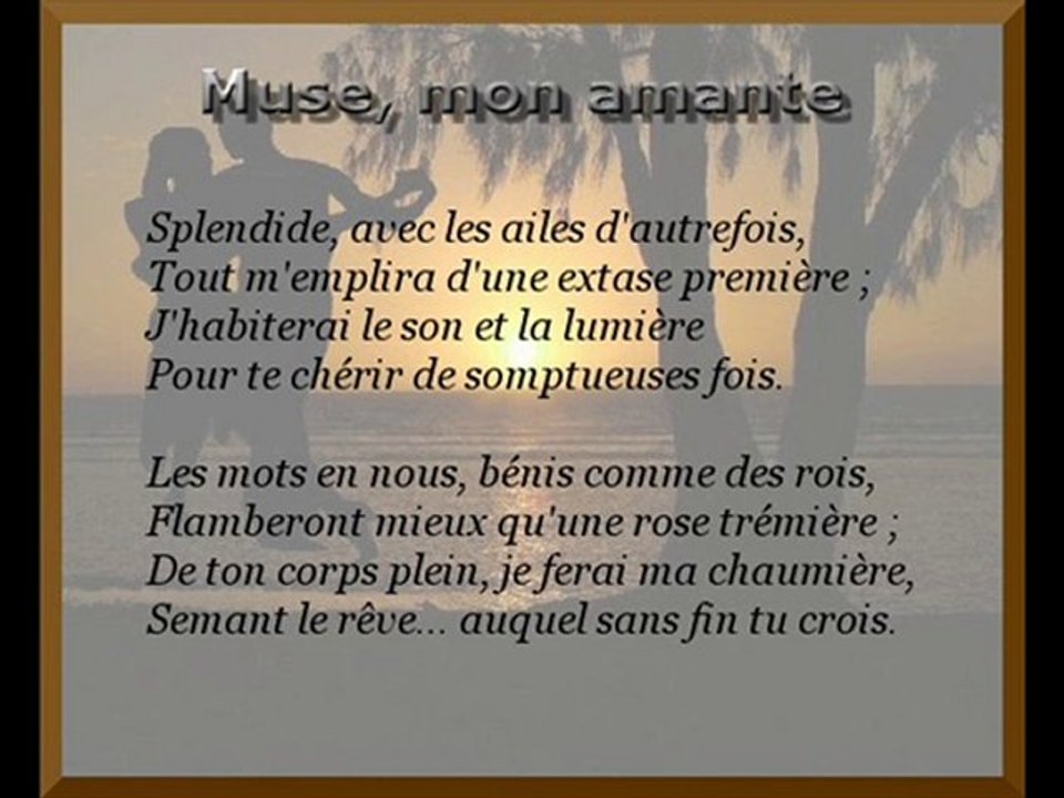 Muse, mon amante