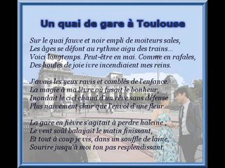 Un quai de gare à Toulouse