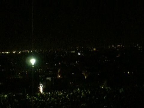 feu d'artifice des vendanges de Montmartre 2010