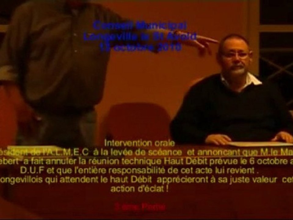 C.M 13 Octobre 2010 - A.L.M.E.C
