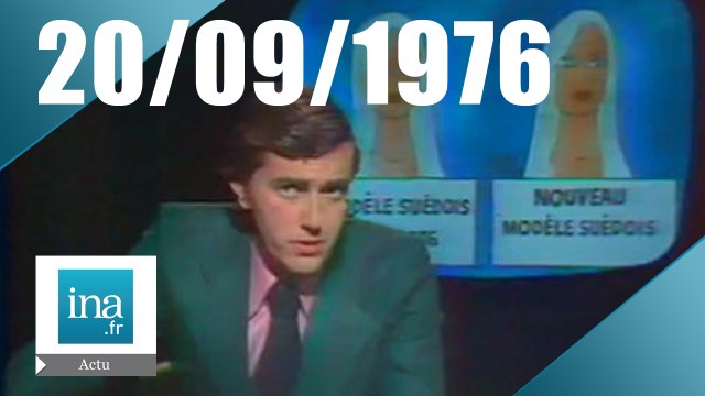20h Antenne 2 du 20 septembre 1976 - Elections en Suède | Archive INA