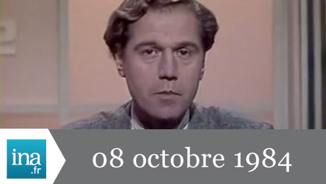 20h Antenne 2 du 08 octobre 1984 - un homme abattu par un chasseur - Archive INA