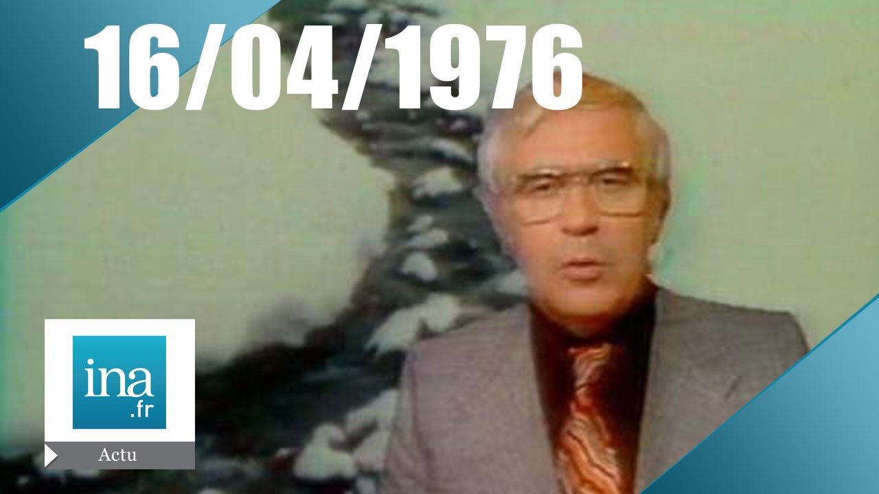 20h Antenne 2 du 16 avril 1976 - Archive INA