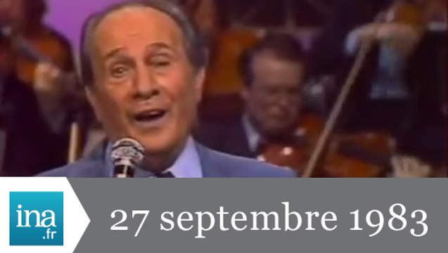 20h Antenne 2 du 27 septembre 1983 - Tino Rossi est mort - Archive INA