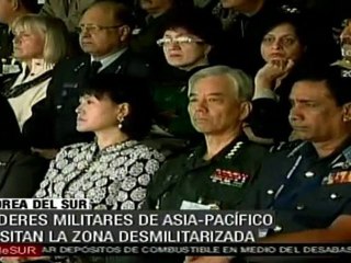 Líderes militares de Asia-Pacífico se reunen en la zona desmilitarizada entre las dos Coreas
