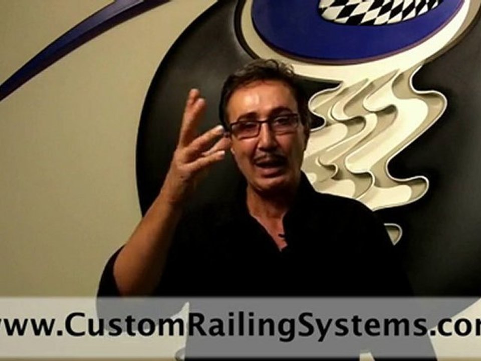 Custom designed railings stainless steel railing designs