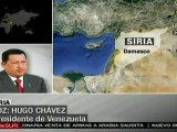 Chávez visita Siria para estrechar lazos e impulsar mundo p