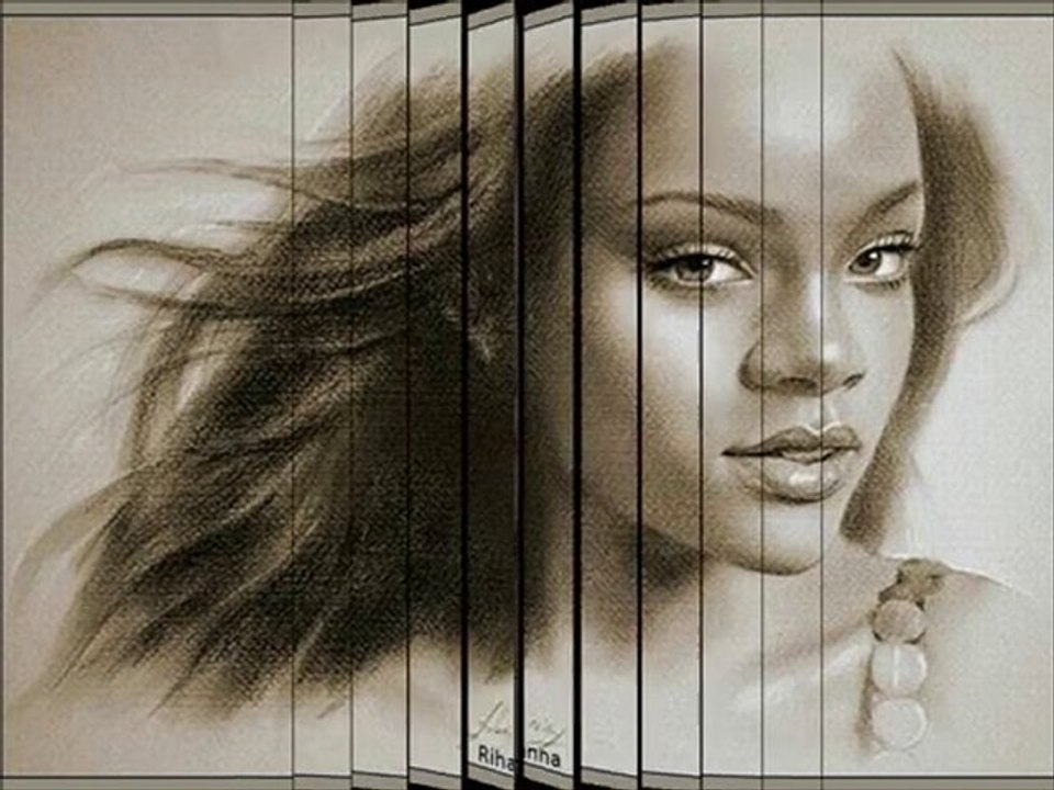 Promis in bleistift gezeichnet - celebrities drawn in pencil