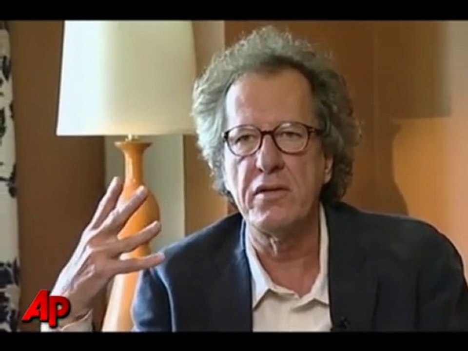 Geoffrey Rush & Colin Firth talk about 'The Kin...