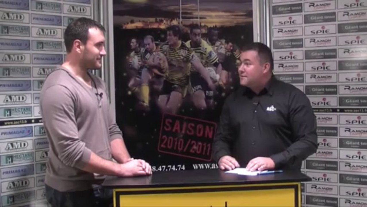 Canal 13 : l'émission rugby ASC XIII Tenu de Soirée 21 10 10