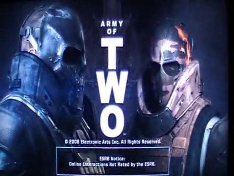 First Level - Only - Army of Two - Xbox 360