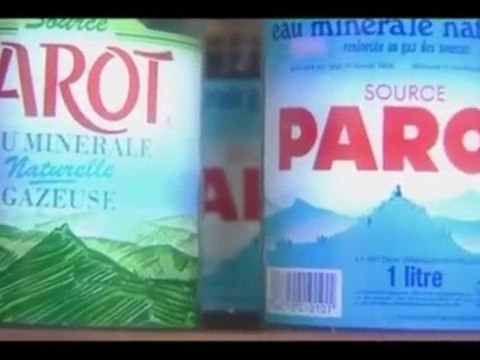 La source d'eau minérale gazeuse Parot