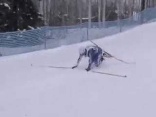 Lo sciatore di fondo più incapace