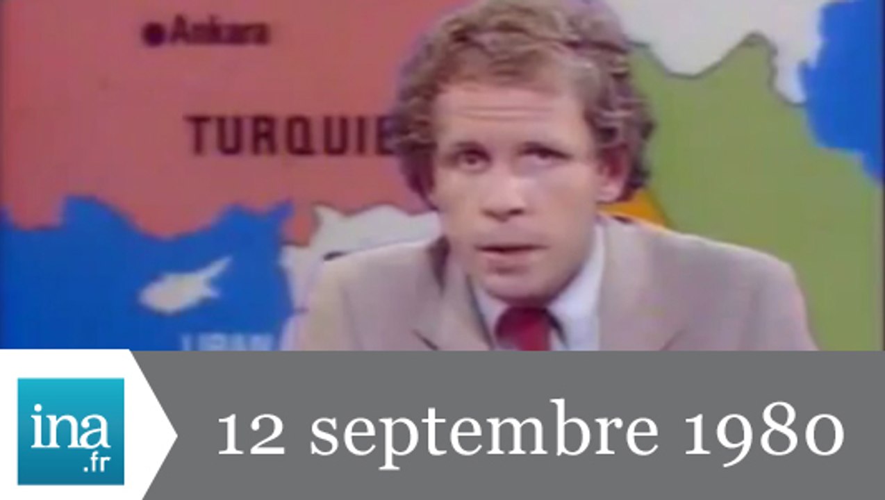 20h Antenne 2 du 12 septembre 1980 - Coup d'état en Turquie - Archive INA