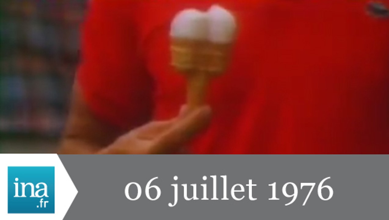 20h Antenne 2 du 06 juillet 1976 - Canicule sur la France - Archive INA