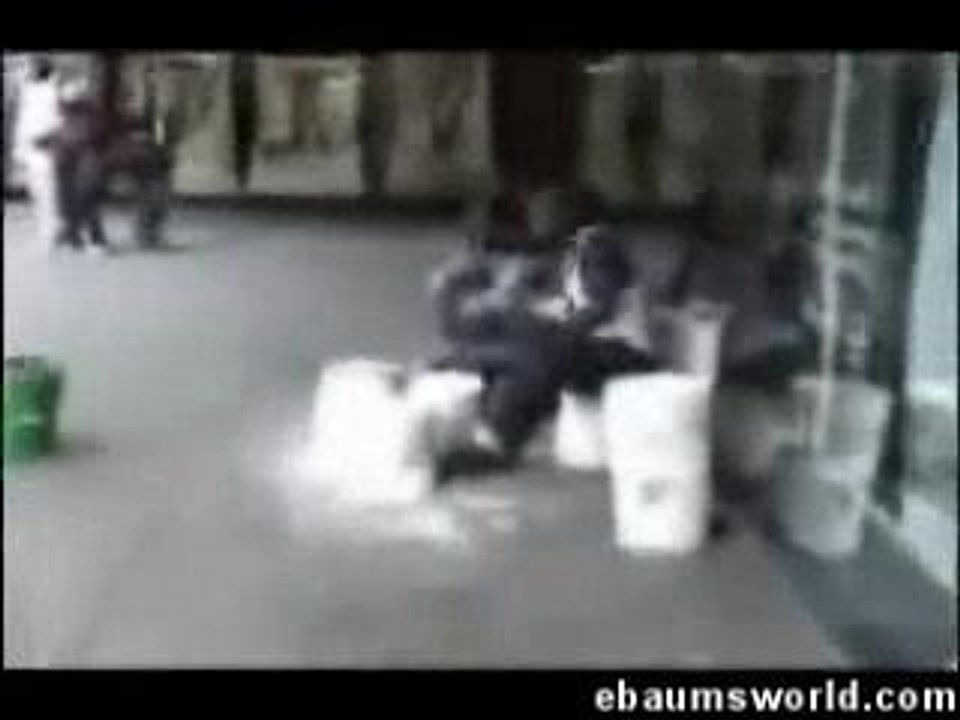 Street drummer