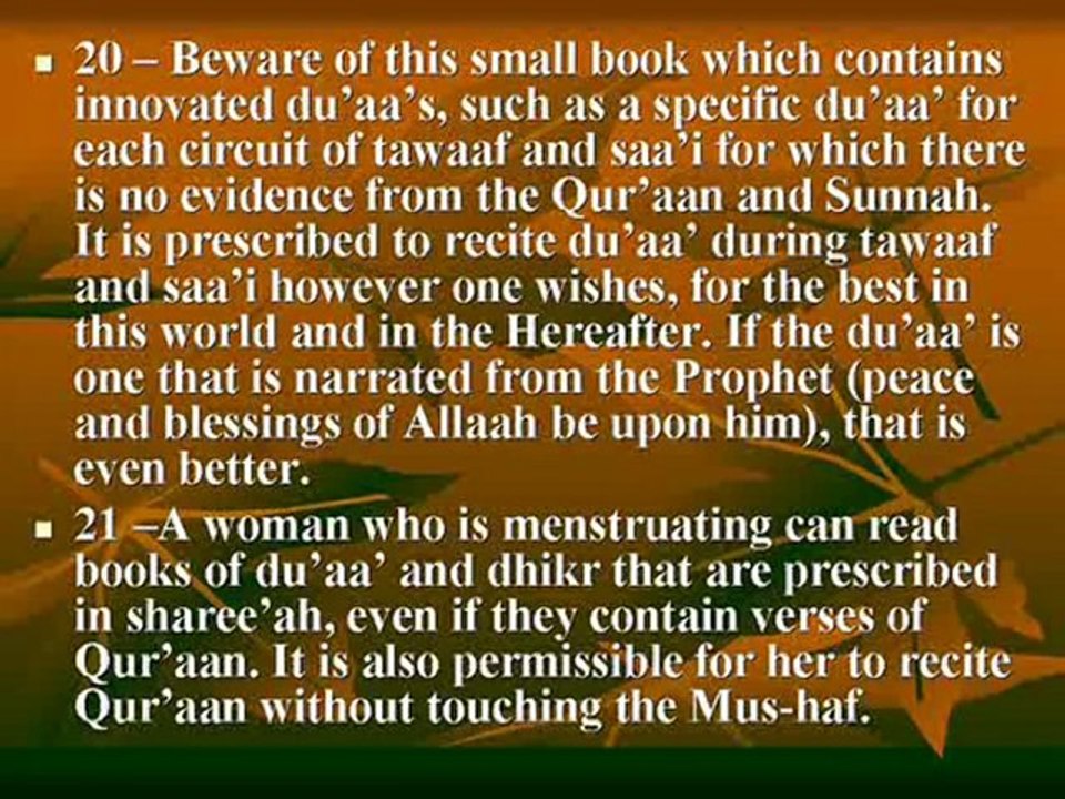 6 Qs on No Ghusl ,Wearing Nails &  Pilgrimage Rules