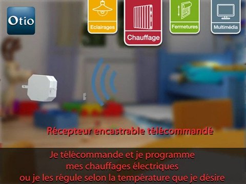 Film Commandes domotiques sans fil Otio