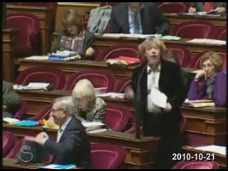 Sénat BLANDIN vs sarko-retraites