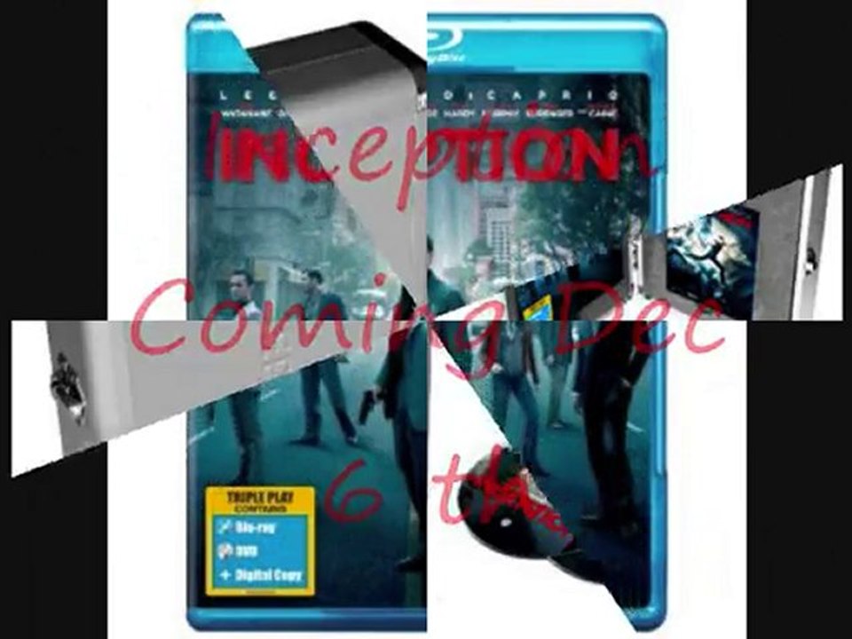 Inception Blu Ray Dec 6th