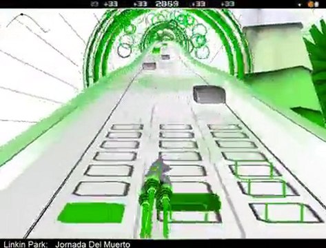 Linkin Park - Jornada del muerto - Audiosurf