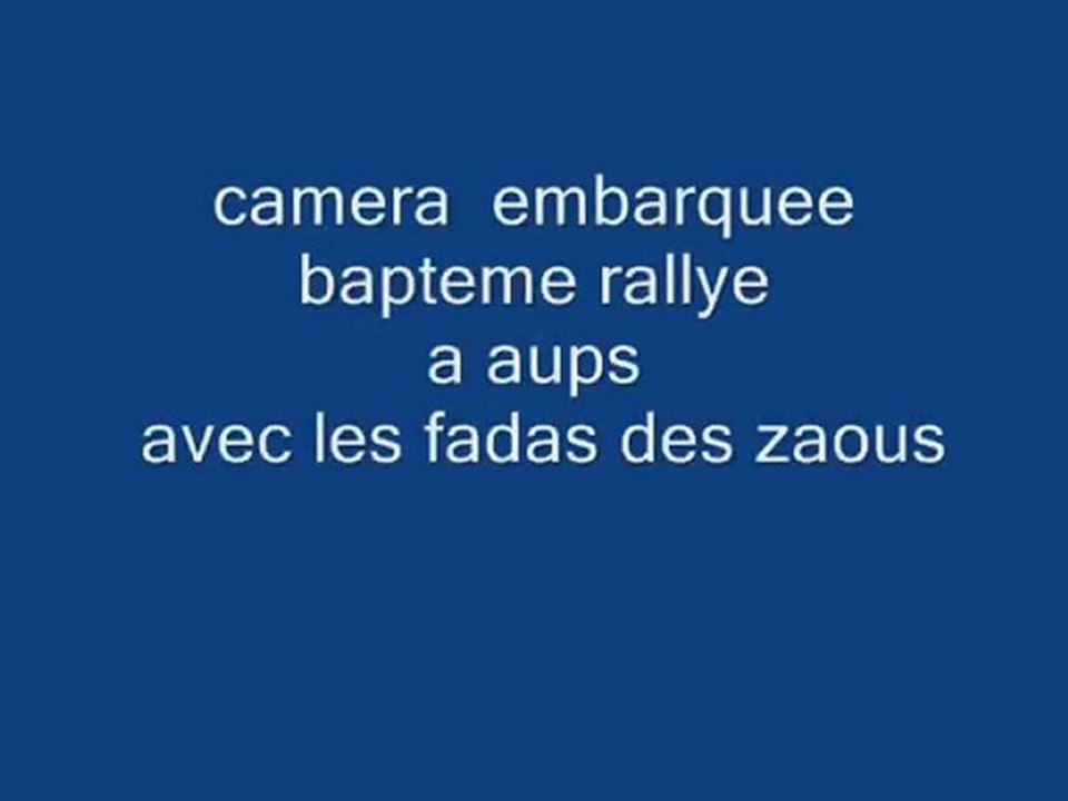 cam embarquee