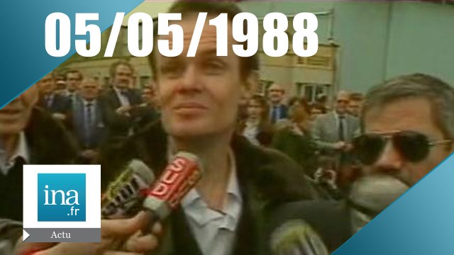 20h Antenne 2 du 05 mai 1988 - Libération des otages français du Liban - Archive INA