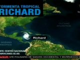 Tormenta tropical Richard amenaza con convertirse en huracá