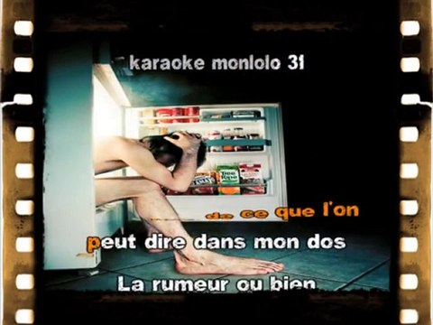 karaoke - Christophe Maé - je me lache