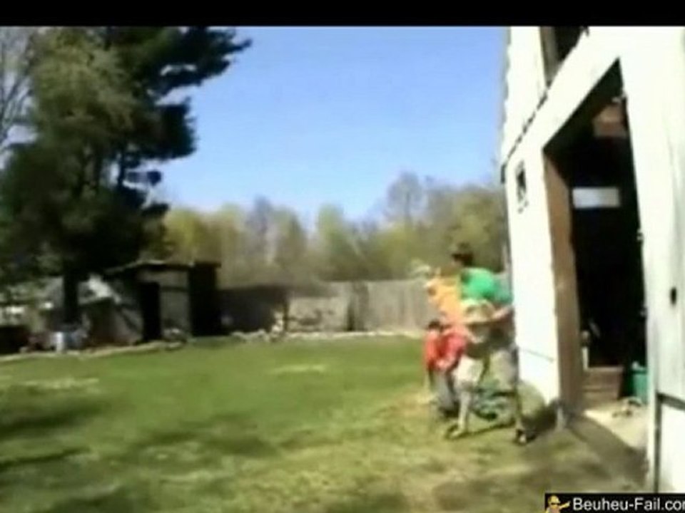 Fail prank dodge and kick