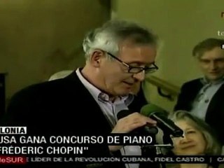 Pianista rusa gana Concurso Frederic Chopin
