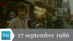 20h Antenne 2 du 17 septembre 1986 - Attentat rue de Rennes - Archive INA