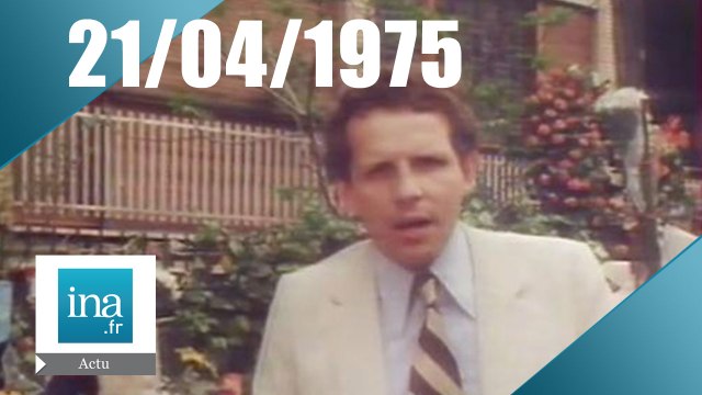 20h Antenne 2 du 21 avril 1978 en direct de Rome - Archive INA