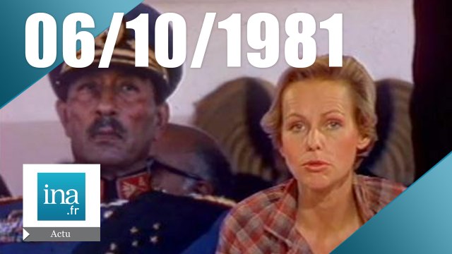 20h Antenne 2 du 06 octobre 1981 - Sadate a été assassiné | Archive INA