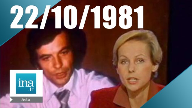 20h Antenne 2 du 22 octobre 1981 - Assassinat du juge Michel à Marseille | Archive INA