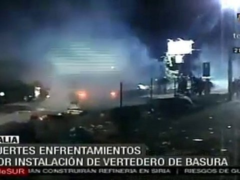 Tres policías heridos en Italia durante enfrentamientos callejeros